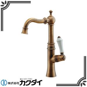 カクダイ（KAKUDAI） 192-146 シングルレバー混合栓（シャワーつき