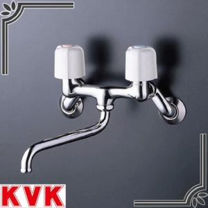 KVK 【KM13N2】 《KJK》 壁 2ハンドル混合水栓 2ハンドル混合栓 金具