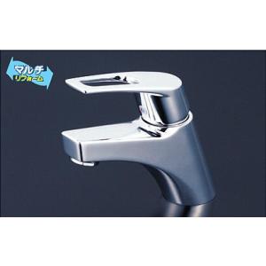 KVK水栓金具 洗面用シングルレバー式混合栓 KM7001THP/KM7001ZTHP ポップアップ式