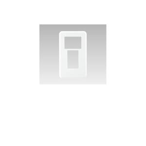 【WDG5312（WW）】東芝 スイッチ用プレート スイッチ用 1連用（S+2個）用 【TOSHIBA】