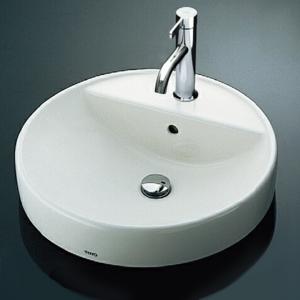 TOTO はめ込楕円形洗面器（フレーム式）L525CFR 住宅設備・建材・内装・電設・空調・管材が揃う商社【ダイネット】