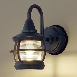 PANASONIC LGW85216F ダークブラウンメタリック/透明 [洋風LEDポーチライト (電球色)] Panasonic（パナソニック） PANASONIC LGW85216F ダークブラウン