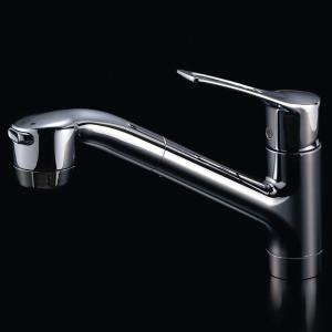 クリナップ　浄水器一体型　省エネシングル水栓　ZSMJT428R20BH クリナップ 【省エネタイプ】クリナップ 浄水器一体型省エネ