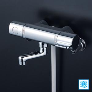 KVK 【KF800TN】 《KJK》 サーモスタット混合水栓 壁 サーモスタット式