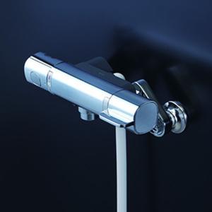 KVK 【KF2008G3R3】 浴室水栓 デッキ形2ハンドルシャワー 300mmパイプ