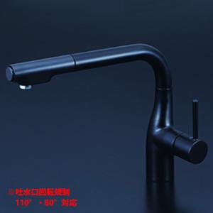 KVK 【KM6101ECM5】 キッチン 混合水栓 シャワー付 eレバー マット