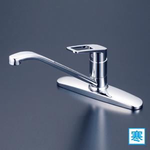 KVK 【KM5081】 キッチン 混合水栓 シングルレバー 取付ピッチ102mm
