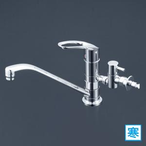 クリナップ 【ZSMJT428R20BH-E】クリナップ 水栓金具 浄水器一体型
