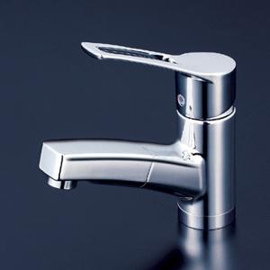 KVK 洗面用シングルシャワー付混合栓 一般地仕様 FSL150DFT : 住建本舗