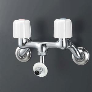 LIXIL（リクシル） LIXIL・INAX 洗濯機用水栓金具 緊急止水弁付2