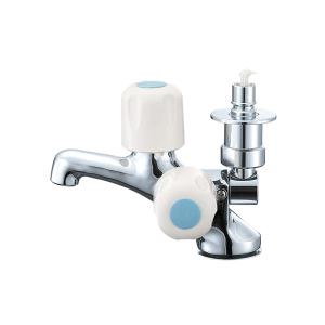 SANEI V22A-X2 止水栓 5個入 Amazon | SANEI 【止水栓本体】 ハンドル式 給水管付き・ナットなし