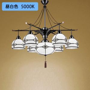 ODELIC（オーデリック） 和風シャンデリア 〜10畳 7灯 LED（昼白色
