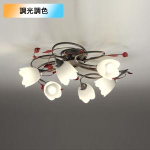 【OC257026BR】オーデリック シャンデリア 6畳 LED 電球色-昼光色 調色・調光器不可 コントローラー別売 ODELIC｜jyusetsu-komatsuya