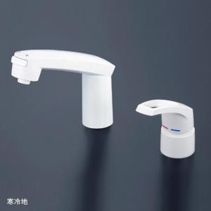 KVK シングル洗髪シャワー eレバー 洗面用 混合栓 コンビネーション