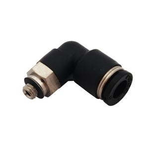 新潟精機 BeHAUS チューブ用ワンタッチ継手 エルボ PL6-M5