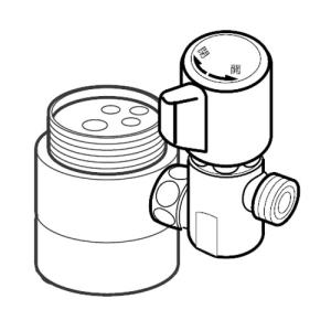 NSP-SXP8+AUAD ナニワ製作所 NANIWA 分岐水栓 送料無料 : 住設