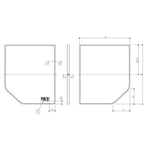 【最終値下げ】トクラス 旧ヤマハ 風呂蓋 2枚蓋 FFAGDW9AX 合わせフタ（2分割） FFAGDW9AX | バスルーム,風呂ふた,合わせ