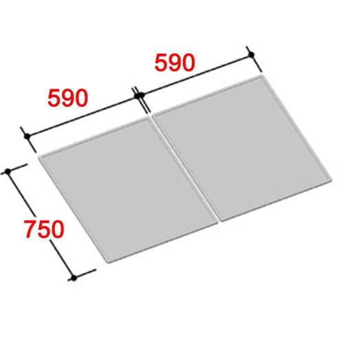 LIXIL（INAX）　組フタ　【品番：YFK-1280B（2）】