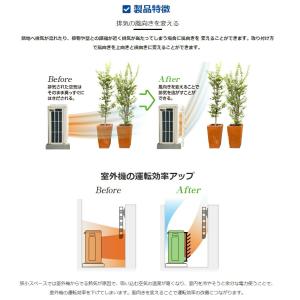 タカラ産業 室外機ルーバー 【品番:SL5057】●の詳細画像2
