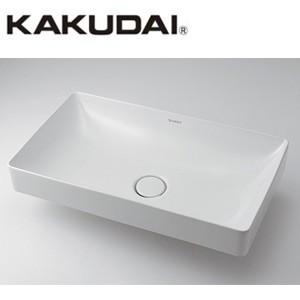 カクダイ 角型洗面器単品 クレイタン #CL-8746AC :CL-8746AC:住設