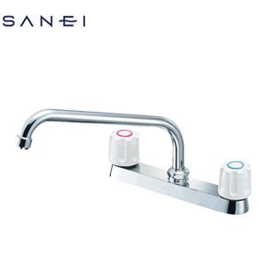 TOTO TKS05310J ツーホールタイプ キッチン用水栓 台付(2穴）シングル