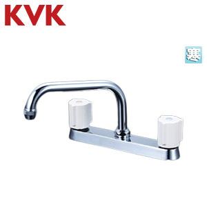 KVK KM8ZGN キッチン用蛇口[台][[2ハンドル混合水栓][スパウト200mm][湯水芯20...