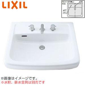 LIXIL（リクシル） LIXIL L-536FC 洗面器単品[ベッセル式][角形][480