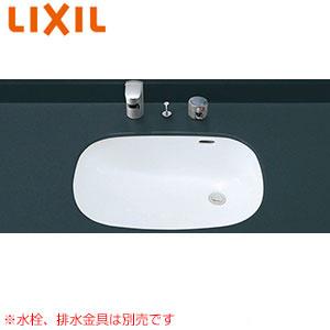 LIXIL L-2297 洗面器単品[アンダーカウンター式][楕円形]