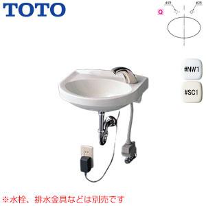 TOTO L30D 手洗器単品[壁掛式][平付][水栓取付穴径:φ28][右側1ヶ所]｜jyusetu