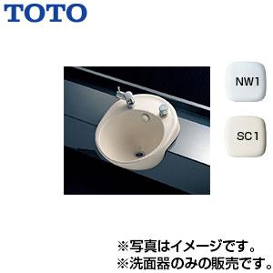 TOTO L595 カウンター式洗面器[セルフリミング式][歯みがき器]｜jyusetu