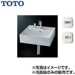 TOTO TOTO L710CM 洗面器単品[ベッセル式][壁掛式][角形][水栓取付穴径