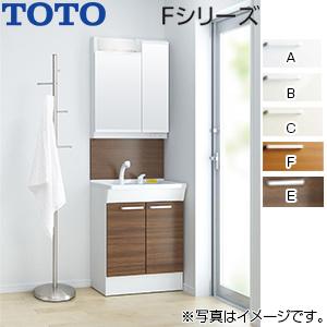 TOTO 洗面化粧台セット Fシリーズ LDPL060BAGE*2*+LMSPL060A2GDC1*