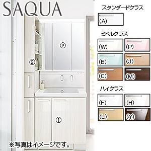 TOTO TOTO LDSWB075BJJEN1-set1 洗面化粧台セット サクア[間口900mm