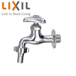 LIXIL LF-15-13-CV ユーティリティ用蛇口[壁][カップリング付横水栓][節水コマ][逆止弁][呼径13mm][一般地]｜jyusetu