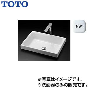 TOTO LS716#NW1 洗面器単品[ベッセル式][角形][500×360]｜jyusetu