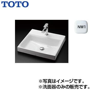 新品未開封取りに来れる方限定TOTO LS717C #NW1陶器部分のみ TOTO TOTO LS717C#NW1 洗面器単品[ベッセル式][角形][水栓取付穴径:φ35