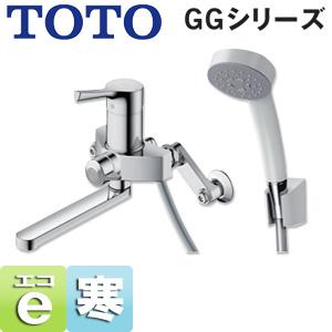 TOTO TBV03301Z1 浴室用蛇口 GG[壁][浴槽・洗い場兼用][シングルレバー混合水栓][スパウト170mm]｜jyusetu