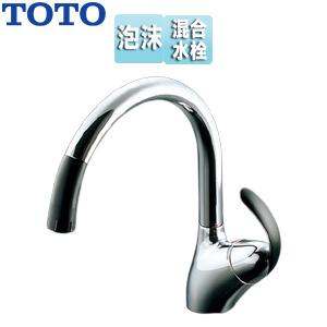 TOTO TKS05303J TOTO シングル混合水栓（吐水切り替えタイプ） 台付き1