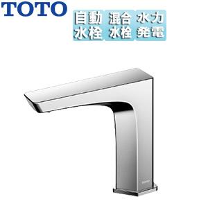 TOTO TLE20SS2W 洗面用蛇口 アクアオート[台][GEシリーズ][混合水栓][発電タイプ][首長118mm]｜jyusetu