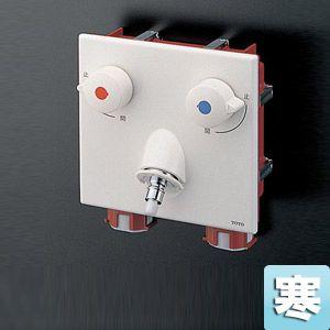 TOTO 洗濯機用水栓(緊急止水弁付)「ピタットくん」 壁埋め込みタイプ