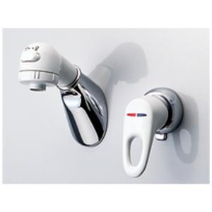 壁付シングル混合栓TKS05316Z TKS05316Z 在庫限り TOTO キッチン用壁付シングル混合栓 寒冷地