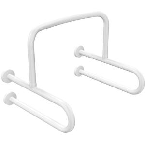 TOTO T112CP31 TOTO パブリック用手すり P型（壁掛洗面器用）650mm