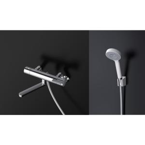 TOTO 壁付サーモスタット混合栓 サーモシャワー 吐水パイプなし