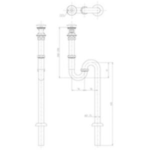 TOTO【TLDS2105J】洗面器用セット器具・手洗い器用関連用具・排水管用アダプター
