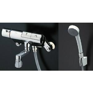 TOTO 浴室用壁付サーモスタット混合水栓スパウト無し 一般地用