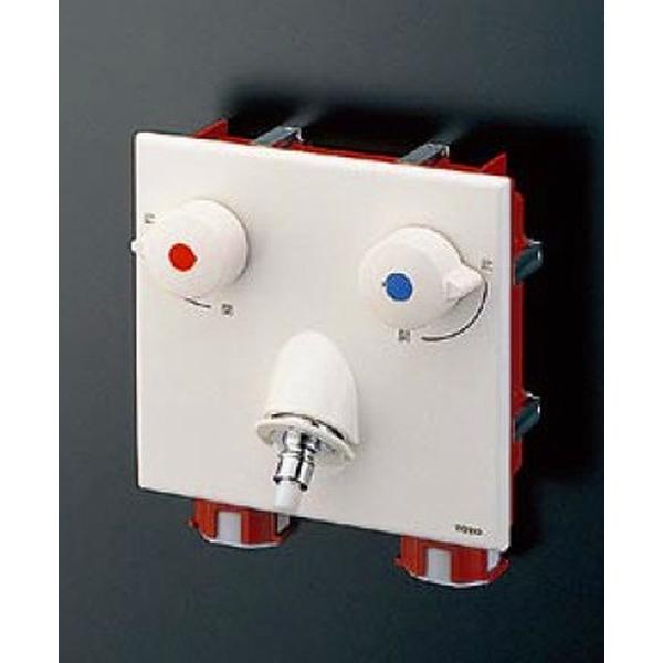 TOTO[TWA20AP1R]洗濯機用壁付２ハンドル混合水栓