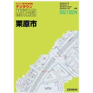 ゼンリンデジタウン 宮城県栗原市 発行年月202302の商品画像