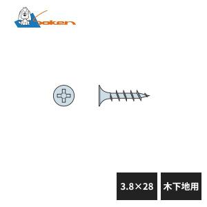 トータルファスニング カラーロール連結ねじ(認定品) 線径3.9×32mm