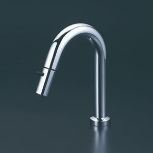 KVK 洗面用シングルシャワー付混合栓 一般地仕様 FSL150DFT : 住建本舗