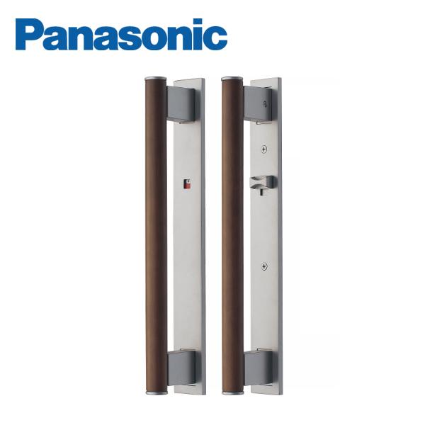 パナソニック 内装ドア バー引手 木製バー 幅広吊り引戸用 表示錠 両側がバー引手 MJE2PR14...